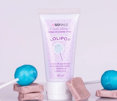 GO NAILS CREMA DE MANOS Y PIES 60ML LOLIPOP1