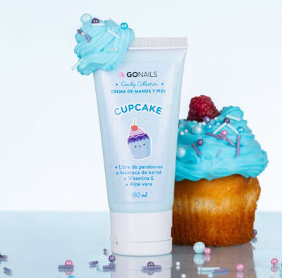 GO NAILS CREMA DE MANOS Y PIES 60ML CUPCAKE1