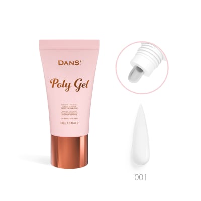 DANS POLYGEL ENVASE ROSADO 30G CLEAR