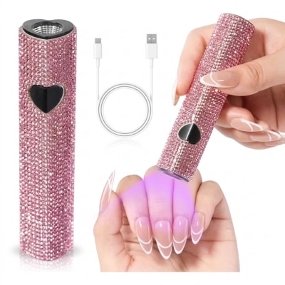 NAVI LAMPARA DIAMANTE CON CRISTALES