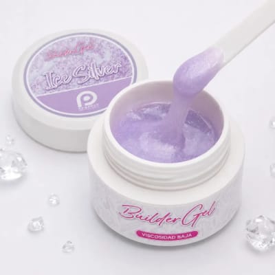PERFECT PROFESIONAL BUILDER GEL ICE SILVER 30G VISCOSIDAD BAJA1