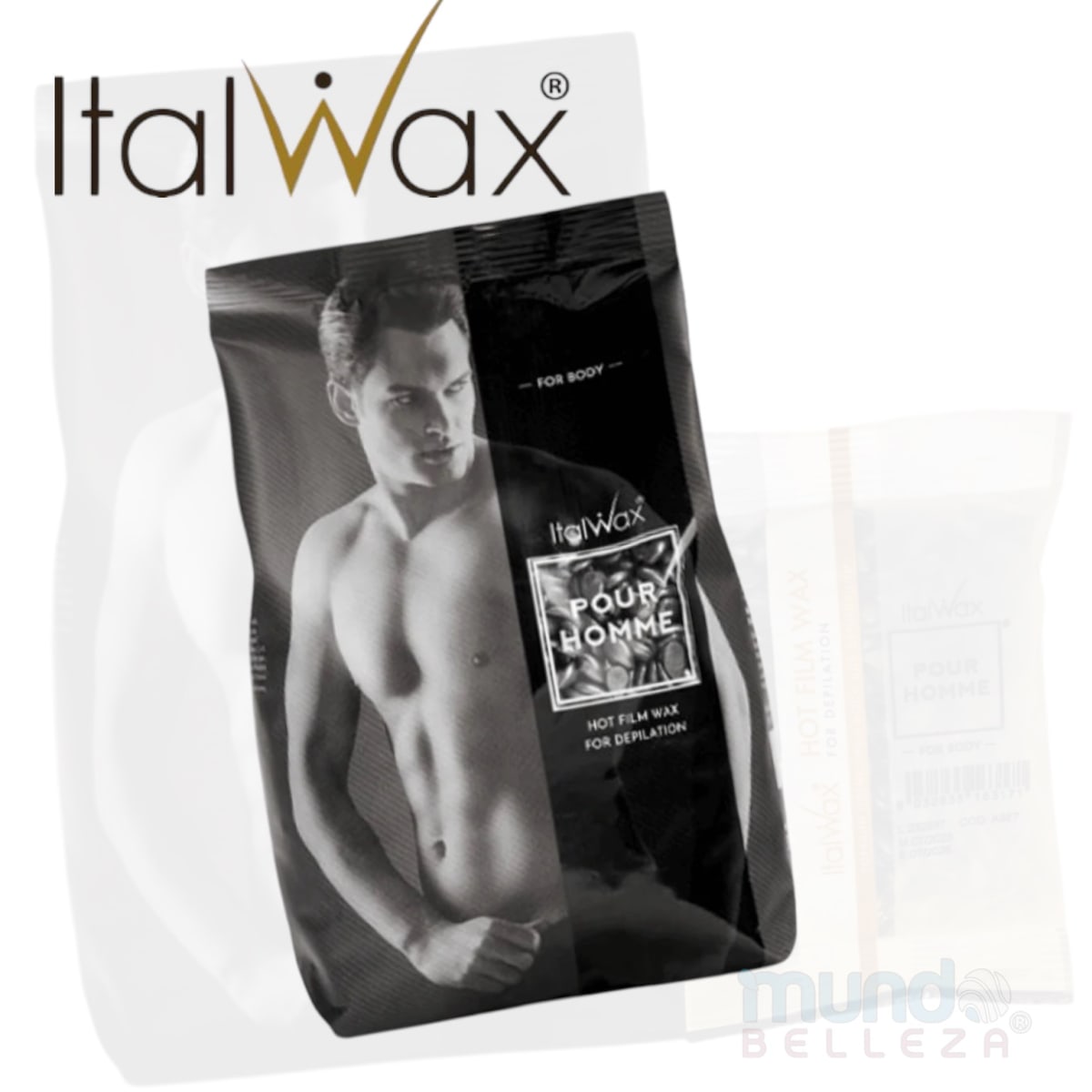 ITALWAX CERA DEPILATORIA POUR  HOMME1