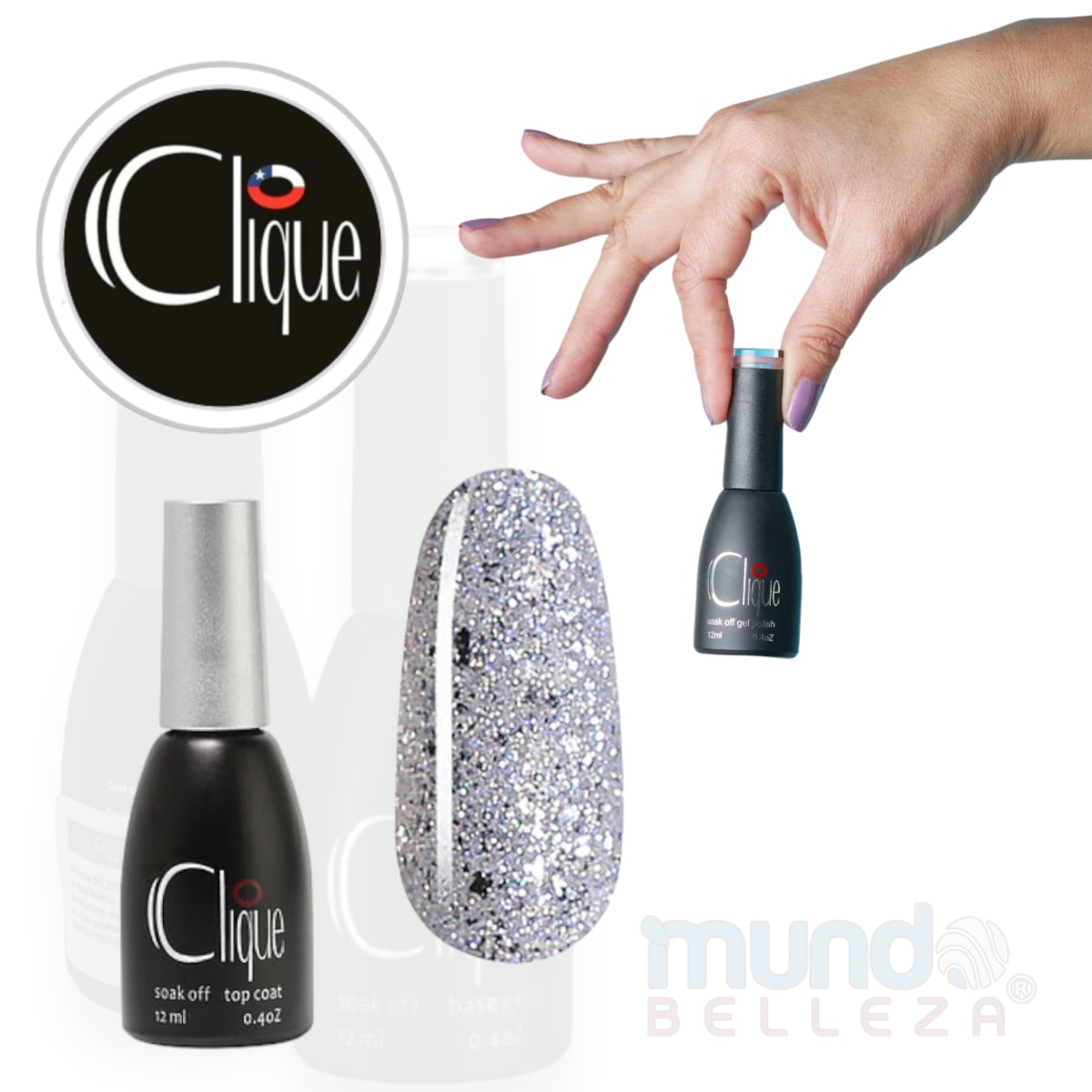 Clique Top Glitter 15ML2