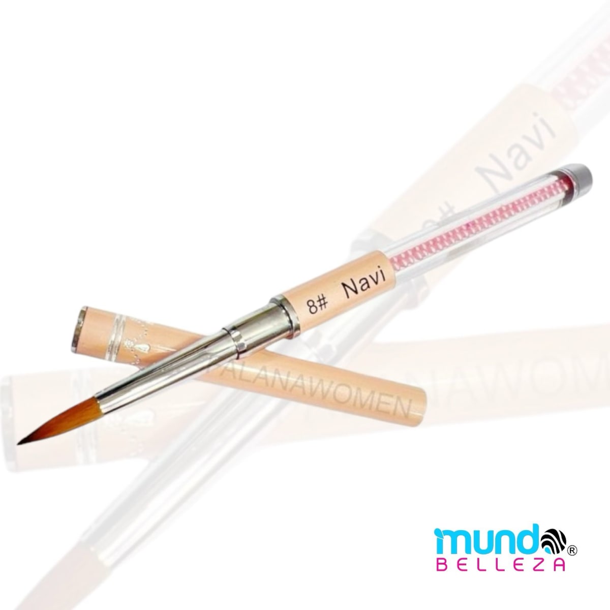 PINCEL DE ACRILICO CON TAPA NAVI 8-102