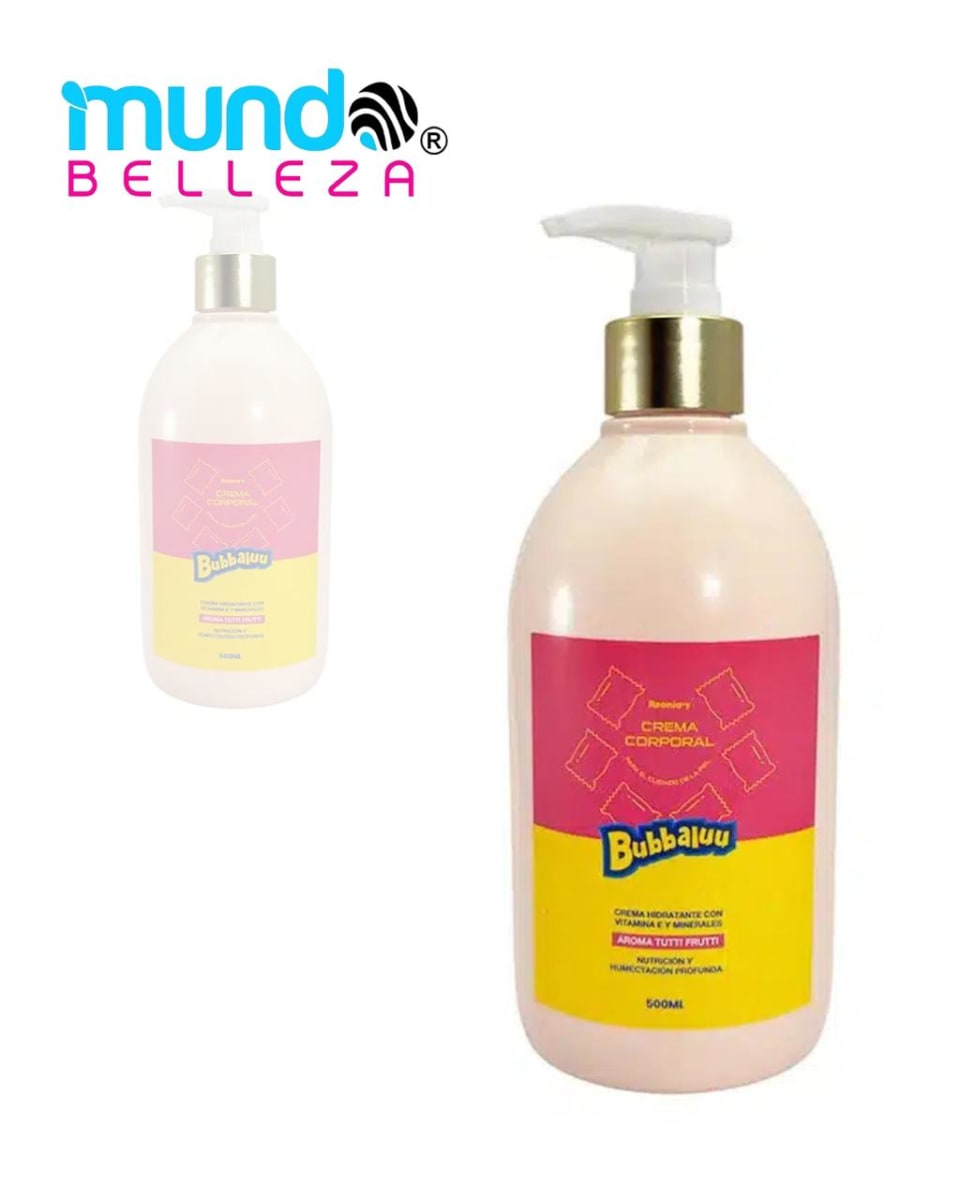 CREMA HIDRATANTE CON VITAMINA E AROMA UVA Y TUTTI FRUTTI 500ML2