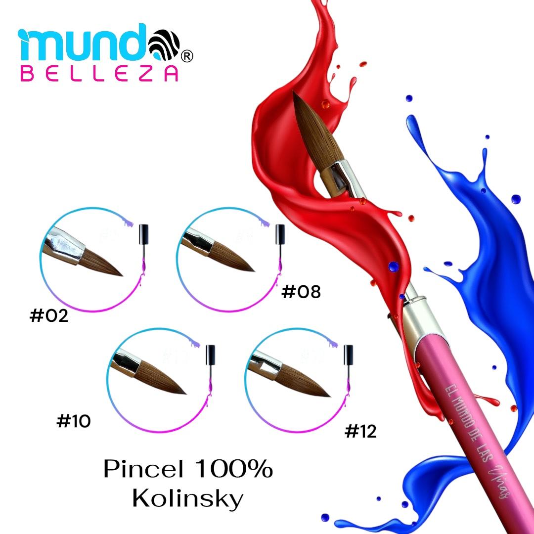 PINCEL DE ACRILICO KOLINSKY MUNDO DE UÑAS N121