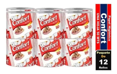 Confort 50 mt Manga 12 rollos1