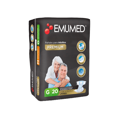 Pañal Emumed Talla G 20u