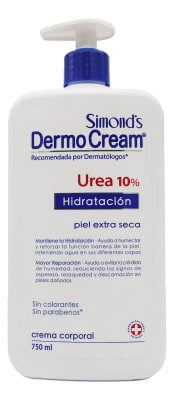 Simonds Dermo Cream Urea 10 Piel extra seca 400ml