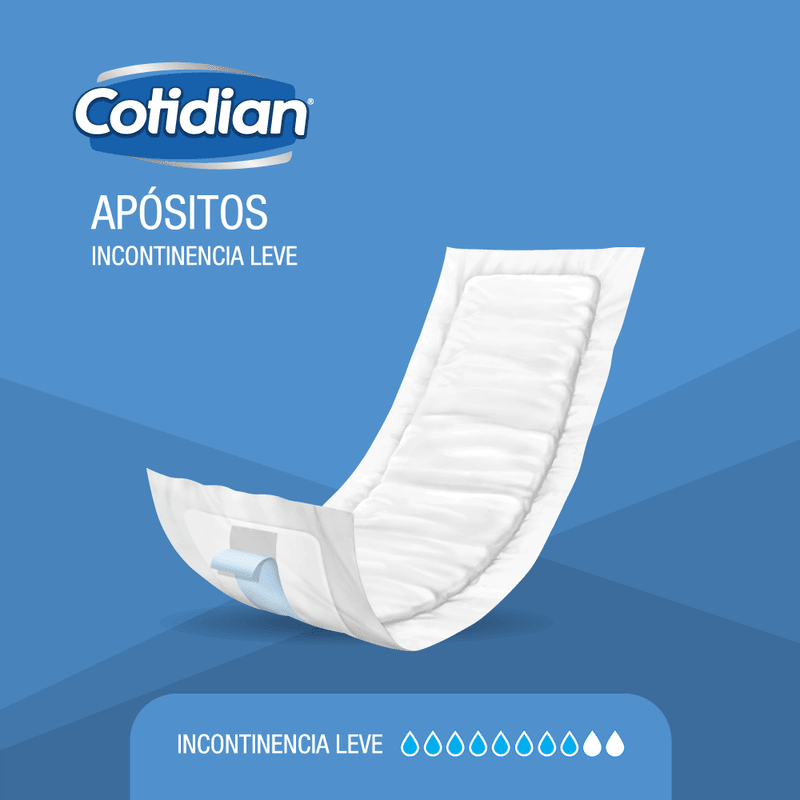 Apósito Cotidian Unisex Normal 20 un Talla U4