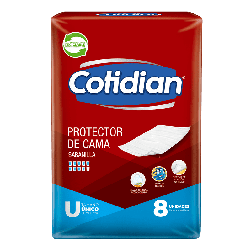 Protector de Cama/Sabanilla Cotidian 60x90 cm2