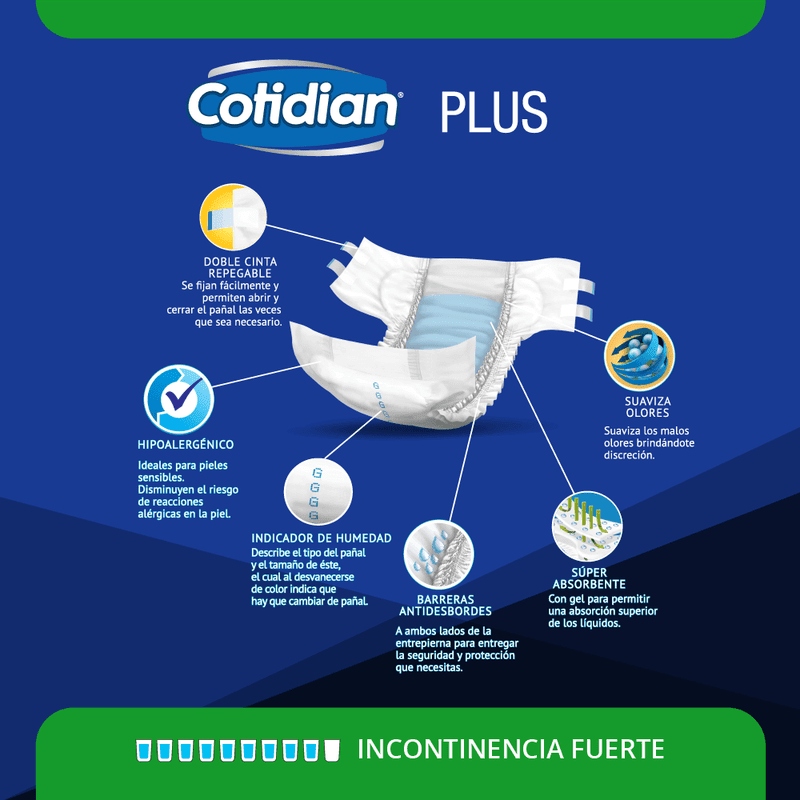 Pañal Cotidian Plus Gx363