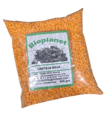 Lentejas rojas Bioplanet