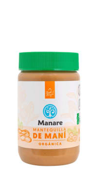 Mantequilla de Mani Organica Manare