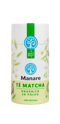 Te Macha en polvo Organico Manare1