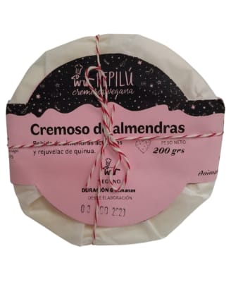 Queso cremoso almendra Pepilu
