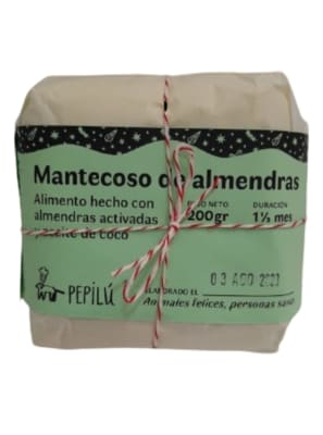 Mantecoso de almendra Pepilu