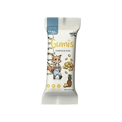 Bolsita Gumis Gomitas de Fruta Kuna Foods Piña