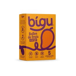 Caja rollo de frutas Mango Bigu
