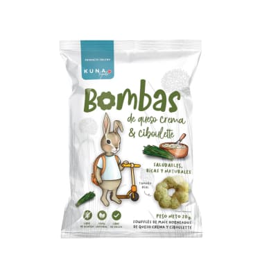 Bombas Kuna Foods de Queso Crema y Ciboullete