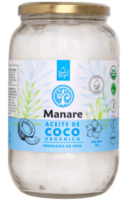 Aceite de coco Orgánico Manare 500ML
