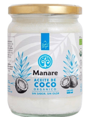 Aceite de coco Sin olor/sabor Manare1