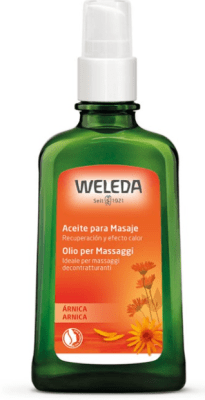 Aceite para masajes con Arnica Weleda1