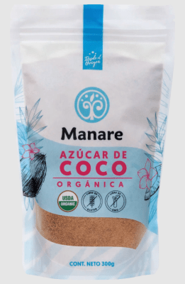 Azucar de coco Organico Manare