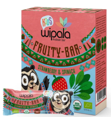 BARRA FRUTILLA ESPINACA QUINOA WIPALA