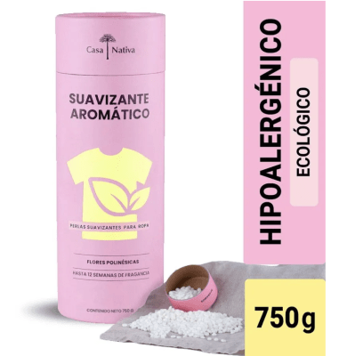 SUAVIZANTE AROMATICO CASA NATIVA FLORES POLINESICAS 750G1