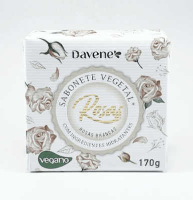 JABON ROSAS BRANCAS DAVENE 170G1