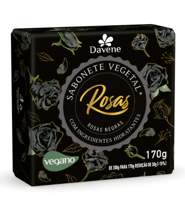 JABON ROSAS NEGRAS DAVENE 170G