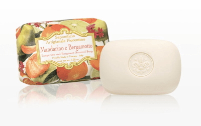 JABON SAPONIFICIO MANDARINO E BERGAMOTTO 200 GR