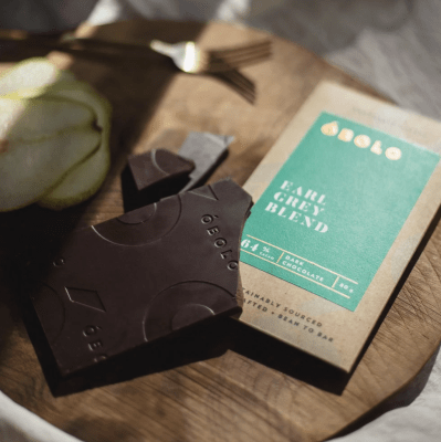 OBOLO CHOCOLATE VARIEDADES BARRA EARL GREY 64%