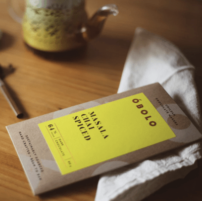 OBOLO CHOCOLATE VARIEDADES BARRA MASALA CHAI 64% 80G1