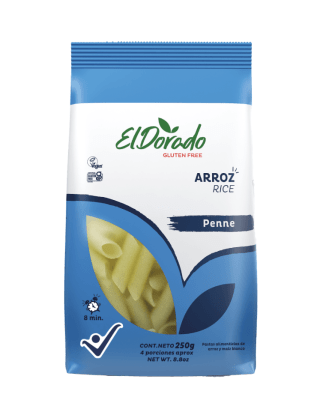 PASTA DE ARROZ PENNE EL DORADO