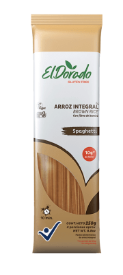 PASTA SPAGUETTI EL DORADO ARROZ INTEGRAL 250 GR1