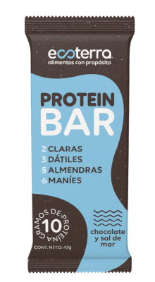 PROTEIN BAR CHOCOLATE Y SAL DE MAR ECOTERRA