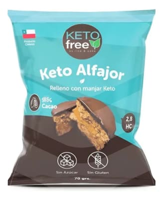 Alfajor Keto Manjar KETOFREE1