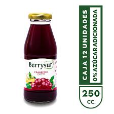 Jugo berrysur cranberry 250CC