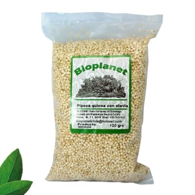 Pipoca Quinoa Stevia Bioplanet1