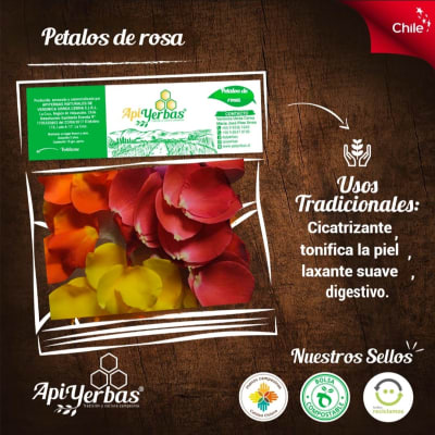 PETALOS DE ROSA APIYERBAS 15GR1
