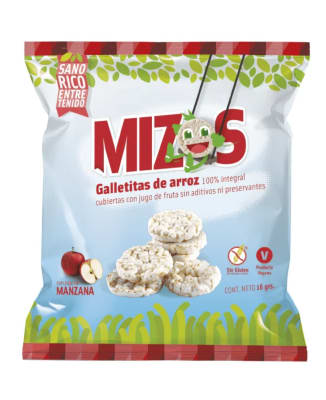 GALLETAS DE ARROZ  MIZOS