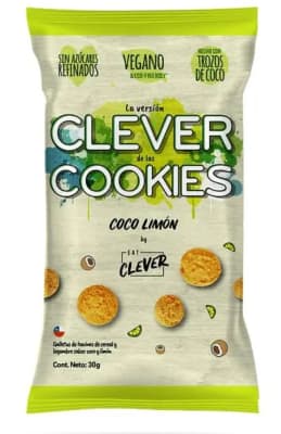 GALLETAS CLEVER COOCKIE COCO LIMON