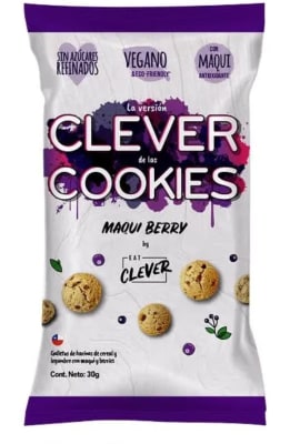 GALLETAS CLEVER COOCKIE MAQUI BERRY