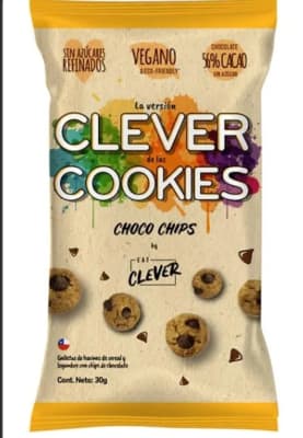 GALLETAS CLEVER COOCKIE CHIPS DE CHOCOLATE