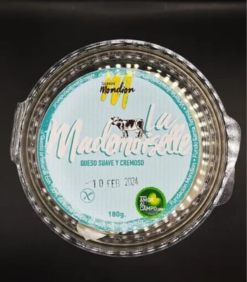QUESO DE VACA SUAVE CREMOSO MADEMOISELLE