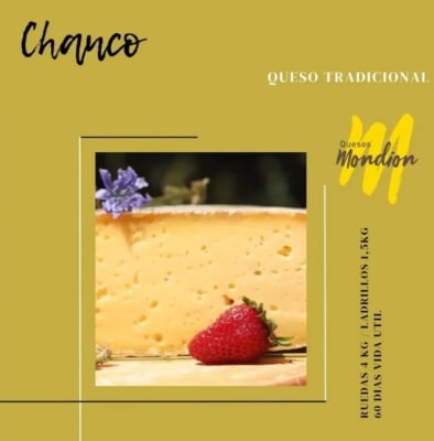 Queso de vaca Chanco Mantecoso 230g aprox1