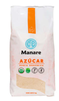 Azucar rubia Organica Manare