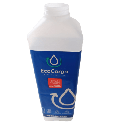 Envase antigrasa profesional Ecocarga 1,5 lts